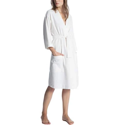 Image of CALIDA Women&#039;s Cosy Shower Pyjama Bottoms, Leisure White, 36 38