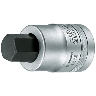 Image of Gedore Screwdriver bit socket 1&quot; in hex 19 mm