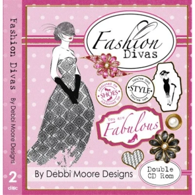 Image of Debbi Moore Designs Fashion Divas Double CD Rom (294777)