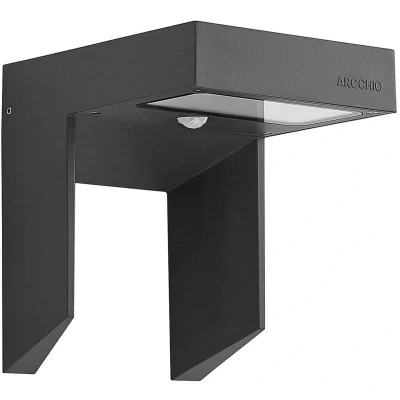 Image of Arcchio Dynorma LED outdoor wall lamp with sensor