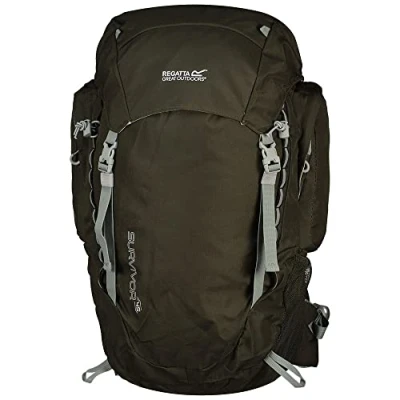 Image of Regatta Survivor V4 Backpack (45L), dark khaki, 1 SIZE