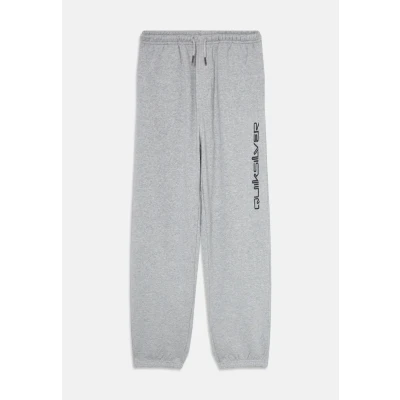 Image of Quiksilver Elastic Waist Pants Graphic Jogger Kids Boy&#039;s Grey 12