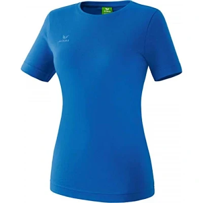 Image of Erima Women&#039;s Casual Basics Teamsports T shirt, New Royal Blue, 8 (Manufacturer Size: 36)