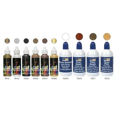 Image of Occre Ref 90512 Golden Hind Acrylic Paint Pack 6 x 30 ml + 4 100