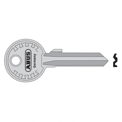 Image of Abus 24/70 82/63 92/65 Key Blank 00906 ABUKB00906
