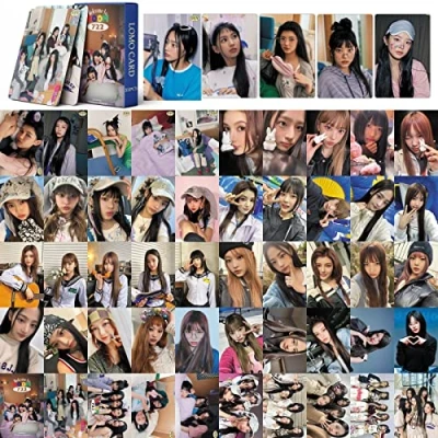 Image of SKLTN 55pcs NewJeans Photo Cards 2023 Season&#039;S Greetings New Album Merch Lomo Photocards Set Gift for Fans