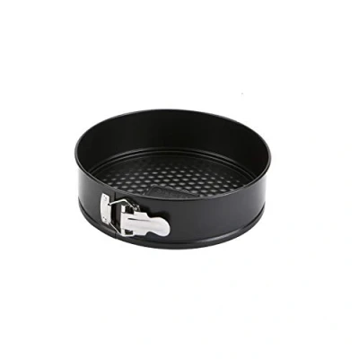 Image of Prestige Aerolift 9 Inch Springform Cake Tin Non stick Bakeware Cushion Base Fridge Freezer and Dishwasher Safe Carbon Steel 22 x 7 cm