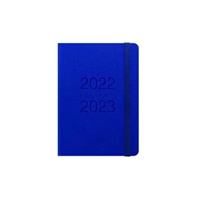 Image of Letts of London Memo A6 Academic 22.23 Week to View Diary Blue