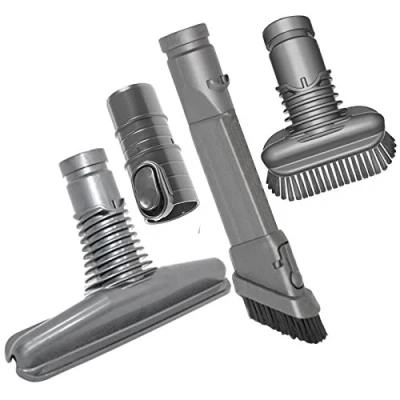 Image of SPARES2GO Universal Crevice Upholstery Dirt Brush Mini Tool Kit for All Main Models of Dyson Vacuum Cleaners