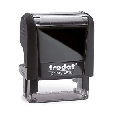 Image of trodat 4910 Stamp Printy Maximum 3 Lines 26 x 9 mm