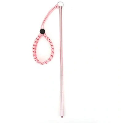 Image of VGEBY1 Diving Pointer, Aluminum Alloy Scuba Rod Lobster Tickle Stick with Lanyard(Pink)