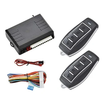 Image of Universal Remote Control Central Door Lock Kit Style 10 Locking Keyless Entry Upgrade with Contorl Box + 2 Replacement for Car