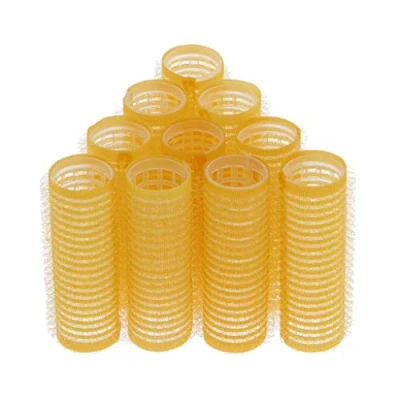 Image of Inzopo 10Pcs/Pack Large Medium Small Hair Rollers, Self Grip, Salon Hairdressing Curlers Various Sizes 20mm