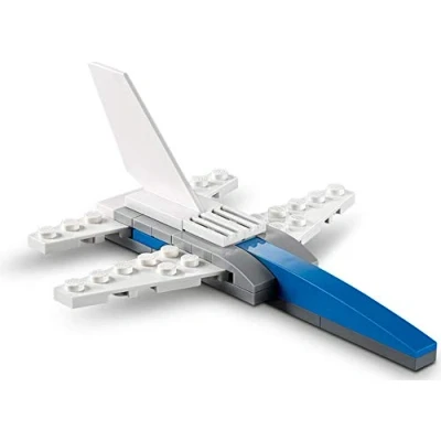 Image of LEGO Creator Jet Fighter Model Build Polybag Set 40321 (Bagged)