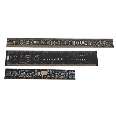 Image of 3PCS 6.3/7.87/10.23inch PCB Printed Circuit Board Ruler Multifunctional Kit for Electronic Engineers