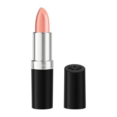 Image of Rimmel Lasting Finish Lipstick 206 Pink Key Promise, Creamy Satin Finish, Long 8 HR Wear, Comfortable Formula, Rich Pigment