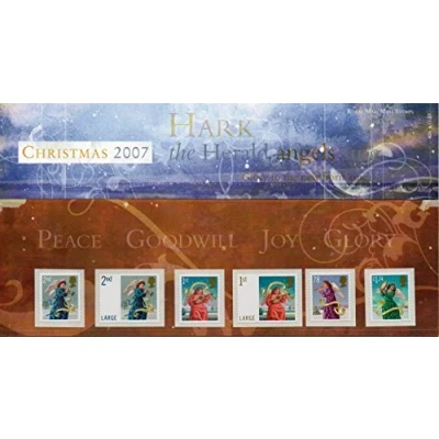 Image of 2007 Christmas Stamps Presentation Pack No 404