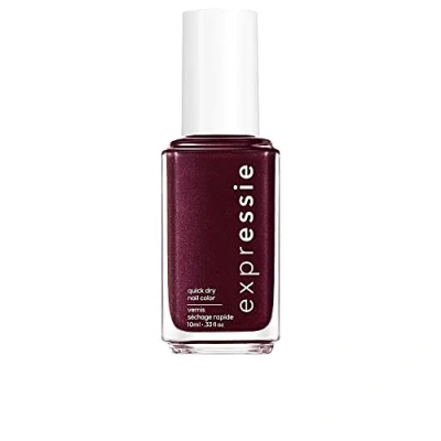 Image of Essie ExprEssie Quick Dry Formula, Red Purple Nail Polish 260 Breaking The Bold