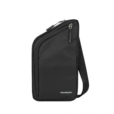 Image of Travelon Modern Crossbody Bag, Black, One Size