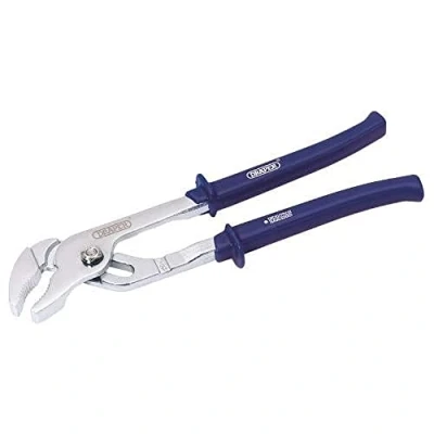 Image of Draper 56618 Waterpump Plier, 33mm Capacity, 240mm Length , Blue