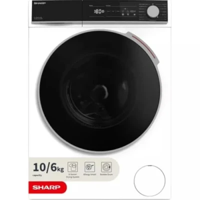 Image of SHARP ES NDH014CWB EN 10 kg Washer Dryer White, White