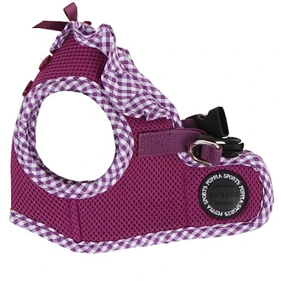 Image of Puppia Vivien Harness B, X Small, Purple