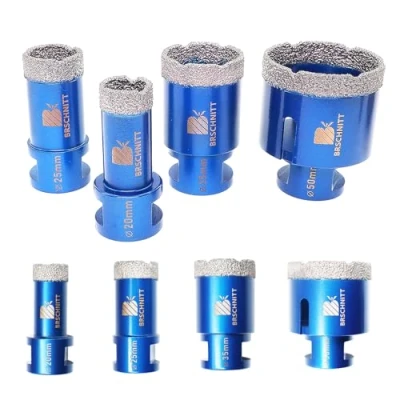 Image of Diamond Core Drill Bit Set 20 25 35 50mm Hole Saw,for Porcelain Tile Ceramic Marble Granite Drilling with M14 Thread