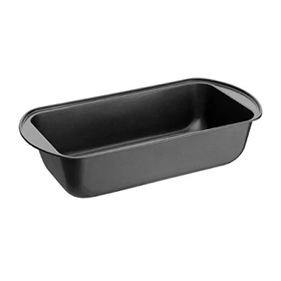 Image of Vogue GD005 Non Stick Loaf Tin 6X26X13cm Carbon Steel Baking Pan Mould Tray Bakeware, Black