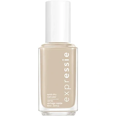 Image of Essie Expressie Quick Drying Nail Polish No. 345 Millennium Moment, Nude, Vegan Formula, 10 ml