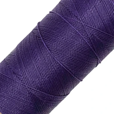 Image of LINHASITA Waxed Thread 100gr / 360 Metres 0.5 mm Thick Polyester Macrame 30 Colours berry