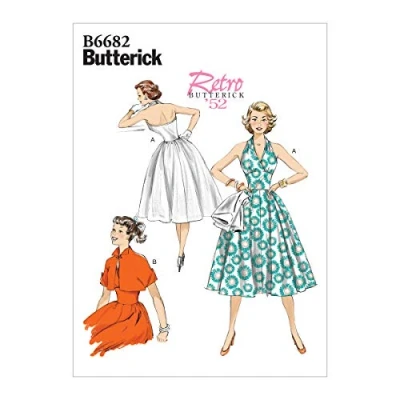 Image of Butterick Pattern B6682 Misses&#039; Dress and Jacket