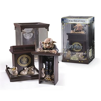 Image of The Noble Collection Magical Creatures Gringotts Goblin Hand Painted Creature #10 Officially Licensed Harry Potter Toys Collectable Figures For Kids &amp; Adults