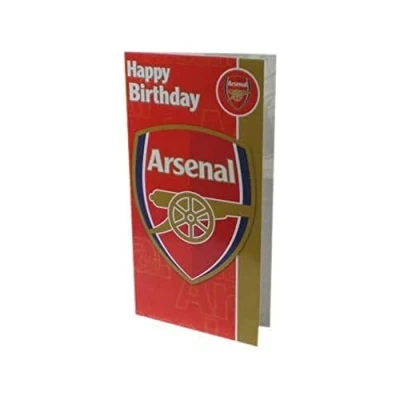 Image of Arsenal FC Official Birthday Card