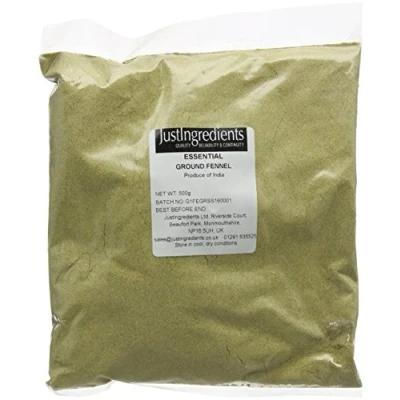 Image of JustIngredients Essentials Fennel Ground 500 g, Pack of 2