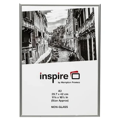 Image of ALUMINIUM Silver A3 29.7x42 cm Certificate Photo Frame Non Glass Picture Aperture PAAFA3BX