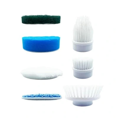 Image of Scrub Master™ Electric Spin Scrubber Cordless Rechargeable Cleaning Brush Handheld Power (Replacement All Attachments)