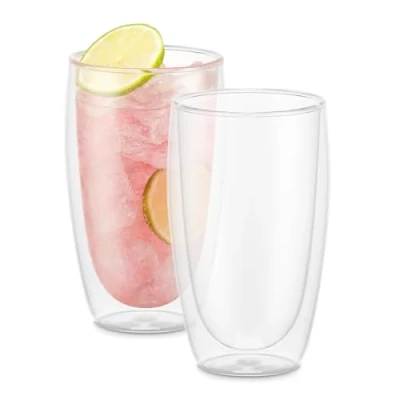 Image of Bodum UK Pavina Double Walled Thermo Glasses 15oz x 2