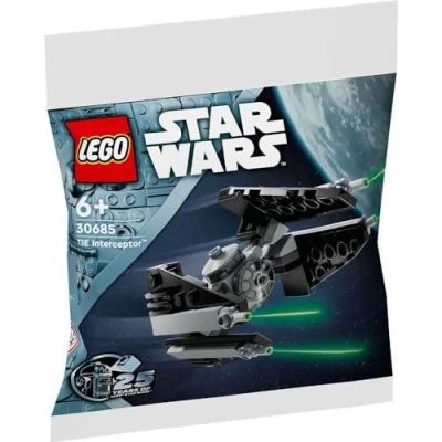 Image of LEGO Star Wars TIE Interceptor 30685 Polybag, Build and Display