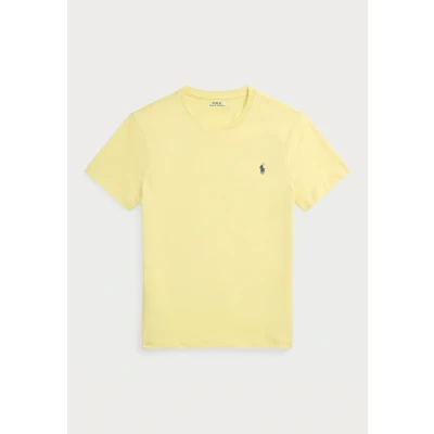 Image of Polo Ralph Lauren Short Sleeve Basic Tshirt, Men&#039;s, Size: Small, Wicket yellow