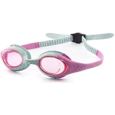 Image of Arena Kids&#039; Spider Goggles, PINK GRAY