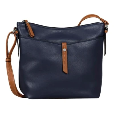 Image of Tom Tailor Acc Novara Women’s Cross Body Bag, Blue (Dunkelblau), 28x25x8.5 Centimeters (W x H L)
