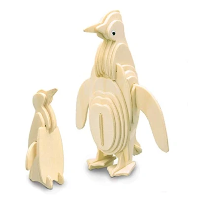 Image of Quay Penguins Woodcraft Construction Kit FSC