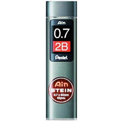 Image of Pentel 0.7mm Ain Stein 2B Refill Leads
