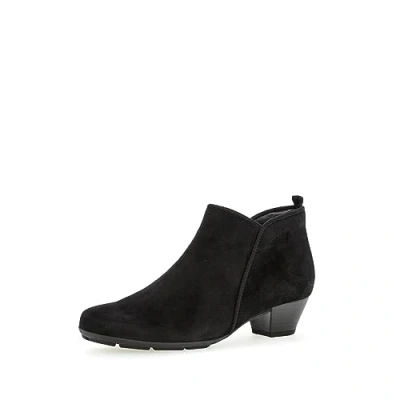 Image of Gabor Women Ankle Boots, Ladies Boots,Low Boots,Half Boots,Bootie,Ankle high,Zipper,Black (Schwarz) / 17,38 EU 5 UK