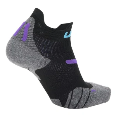 Image of UYN S100224 RUN 2IN Socks Women&#039;s Black/Purple 40