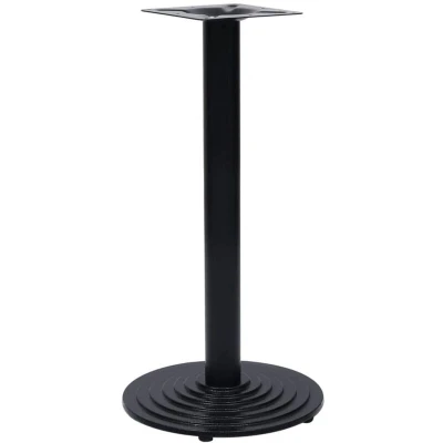 Image of vidaXL Bistro Table Leg Black Ø43x72 cm Cast Iron