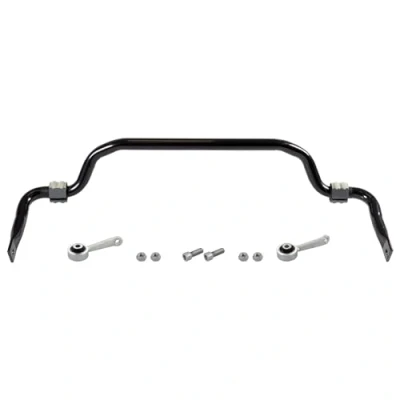 Image of 2113232865, 2113232865S1, A2113232865, A2113232865S1 Sway Bar FEBI BILSTEIN 171455 Front Axle with rubber mounts coupling rod