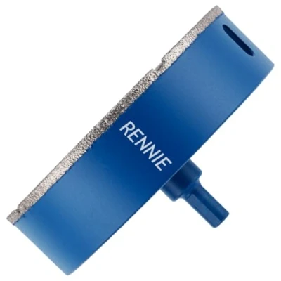 Image of 125mm Diamond Hole Saw Drill Bit With Tri Shank For Porcelain Tiles Ceramic Slate Stone Granite Marble Glass. Core Holesaw/Hole Cutter