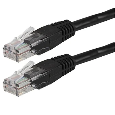 Image of Pro Signal PS11077 4m Black Cat5e Ethernet Patch Lead
