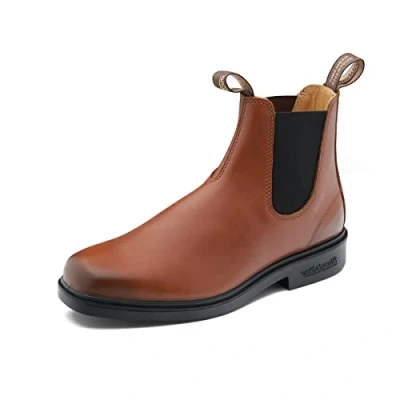 Image of 2244 Water Resistant Leather Unisex Chelsea Boots